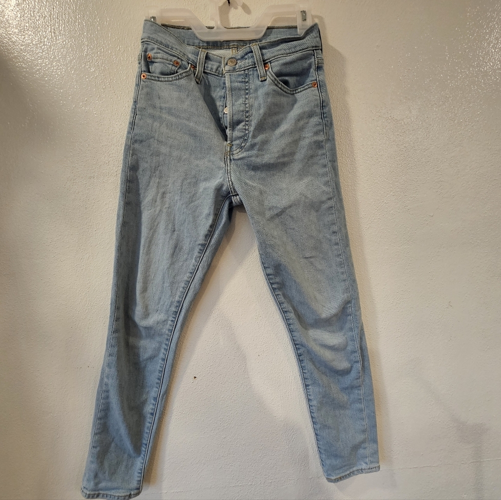 Levi's Light Blue Skinny Jeans